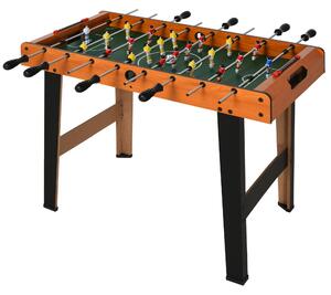 HOMCOM Soozier Foosball Table Heavy Duty 84.5cm for Arcades, Pub, Game Room, 8 Rods, 2 Balls