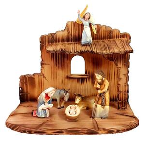 Romanesque Nativity Scene Set