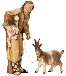 Shepherd with fawn and goat Tyrolean