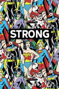 Art Poster DC Comics - Women are strong, (26.7 x 40 cm)
