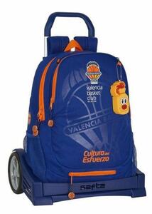 School Rucksack with Wheels Evolution Valencia Basket