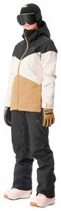 Women's Sports Jacket Picture Tannin Black Orange