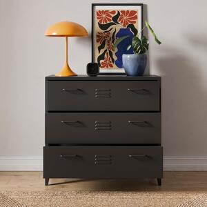 Helga Metal 3 Drawer Chest