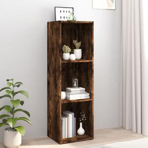 Book Cabinet/TV Cabinet Smoked Oak 36x30x114 cm Engineered Wood