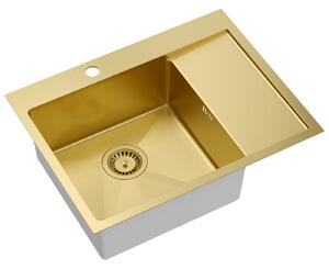 Stainless steel sink RUSSEL 116 Gold