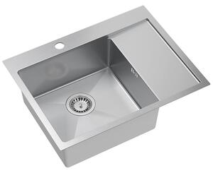 Stainless steel sink RUSSEL 116 BRUSH NICKEL