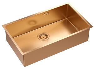 Stainless steel sink ANTHONY 80 COPPER