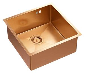 Stainless steel sink ANTHONY 50 COPPER