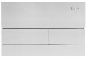 Toilet Flush Button K011A-Q Rea T Brush Steel