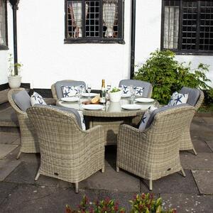 Wentworth 6 Seater Imperial Outdoor Dining Set