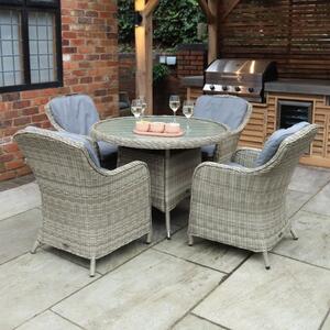 Wentworth 4 Seater Imperial Outdoor Dining Set