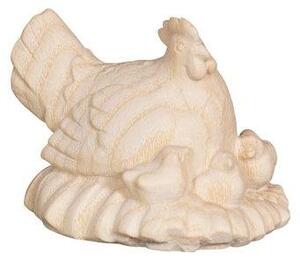 Hen with chicks for Nativity scene - Advent