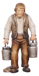 Shepherd with milk can for Nativity scene - Homeland