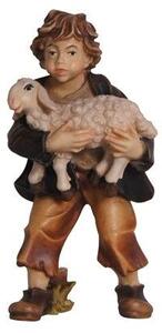 Boy with a lamb in his arms for Nativity scene - Homeland