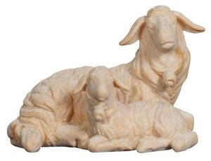 Sheep lying with lamb for Nativity scene - Alpine