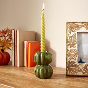 Stacking Pumpkins Ceramic Candle Holder