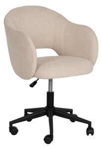 Office Chair Black Cream 56 x 56 x 85 cm