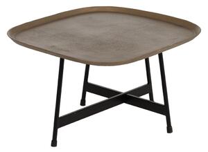 Centre Table Black Golden 61 x 61 x 37 cm