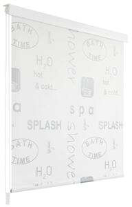 Shower Roller Blind 100x240 cm Splash