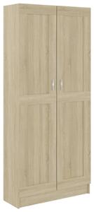Book Cabinet Sonoma Oak 82.5x30.5x185.5 cm Engineered Wood