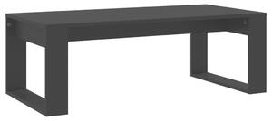Coffee Table Black 102x50x35 cm Engineered Wood