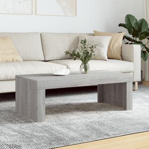 Coffee Table Grey Sonoma 102x50x36 cm Engineered Wood