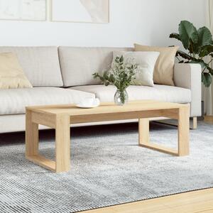 Coffee Table Sonoma Oak 102x50x35 cm Engineered Wood