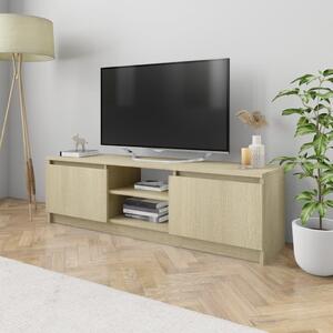 TV Cabinet Sonoma Oak 120x30x35.5 cm Engineered Wood