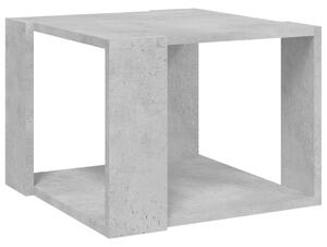 Coffee Table Concrete Grey 40x40x30 cm Engineered Wood