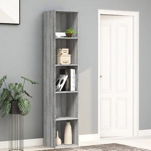 Book Cabinet Grey Sonoma 40x30x189 cm Engineered Wood