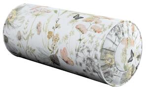 Bolster cushion with pleats