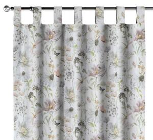 Tab top curtain