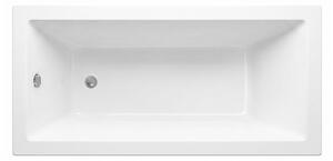 Built-in acrylic bathtub Rea Prima 140