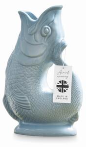 The Wade Fish Jug 1.2 Litre in Eau De Nil Blue