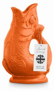The Wade Fish Jug in Orange 1.2 Litre