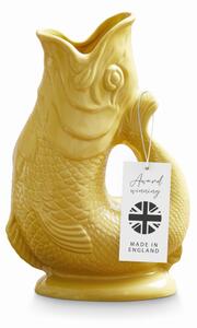 The Wade Fish Jug in Yellow 1.2 Litre