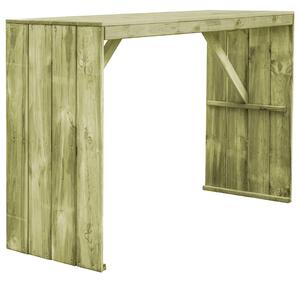 Bar Table 170x60x110 cm Impregnated Pinewood
