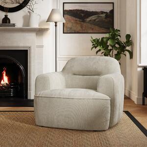 Brylee Oversized Squish Occasional Chair Grey