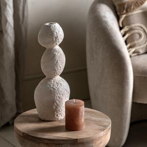 Sable Large Pebble Candle Holder