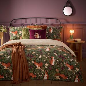 Furn Pineberry Forest Reversible Duvet Cover and Pillowcase Set