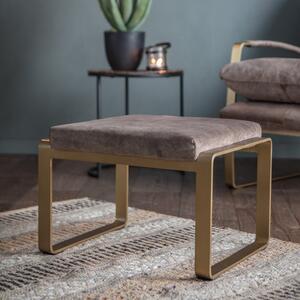 Cosette Footstool Ochre