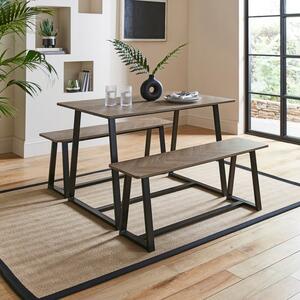 Maven 4 Seater Dining Table and Bench Set