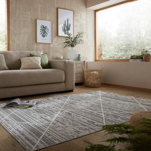 Diamond Tufted Washable Rug