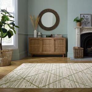 Diamond Tufted Washable Rug