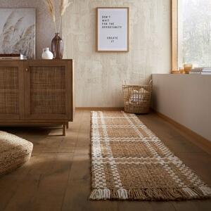 Jute Basketweave Runner