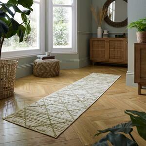 Diamond Tufted Washable Runner