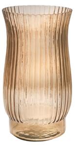 Airlie Ribbed Vase Apricot