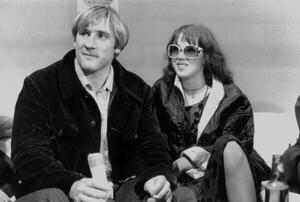 Photography Gerard Depardieu and Isabelle Adjani