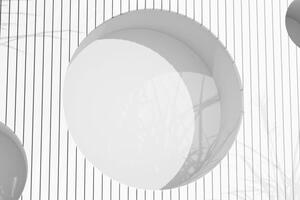 Photography Abstract modern conceptual monochrome white 3D, Iana Kunitsa, (40 x 26.7 cm)