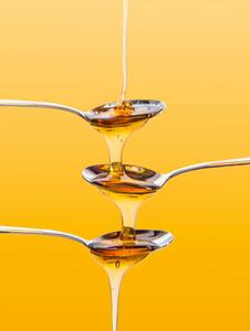 Photography Multiple cascade of honey, AngelPietro, (30 x 40 cm)
